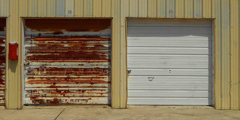 how to remove rust from garage door - Mr. Garage Door Repairman